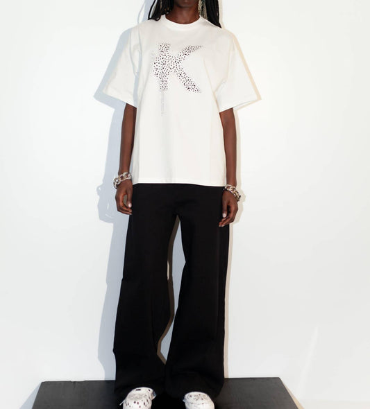 Knotwtr - Rhinestone Short Sleeve K-shirt