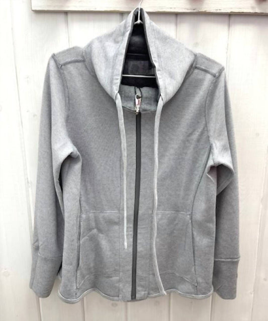 Lulu-B - Reversible Front Pocket Zip Jacket