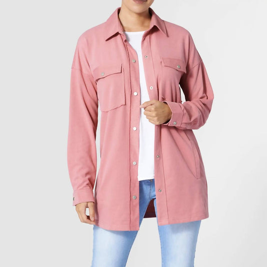 Coco + Carmen - Maddi French Terry Shacket