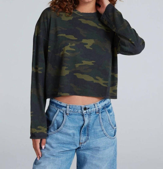 Askk Ny - Cropped Long Sleeve Tee