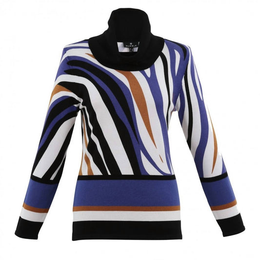 Marble - Women's Printed Classic Fit Sweater