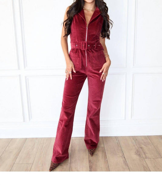 Needii - Crushed it Corduroy Jumpsuit