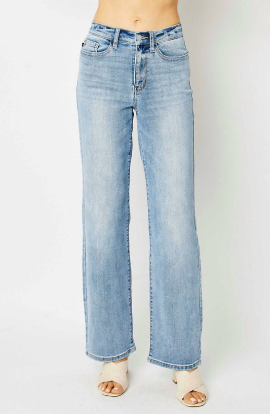 Judy Blue - Lainey Mid-rise Light Bootcut Jeans