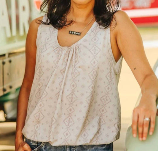 Lucky & Blessed - Blush Mesa Tank Top