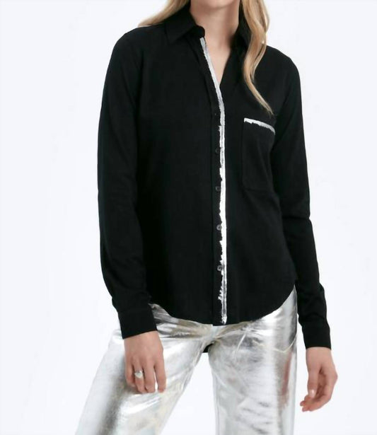 Chrldr - Amrat Foil Blouse