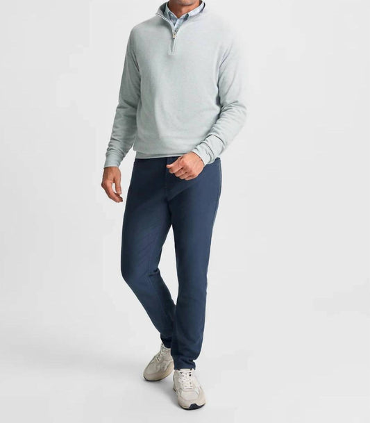 Genteal - Men's Cotton Blend Quarter-zip Sweatshirt