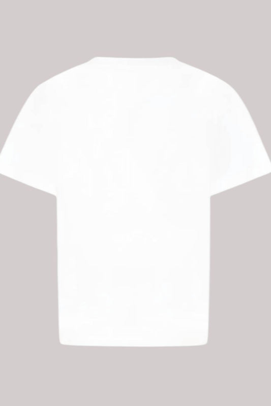 Stella Mccartney - Boy Short Sleeve T-shirt With Frog Logo Disk Print