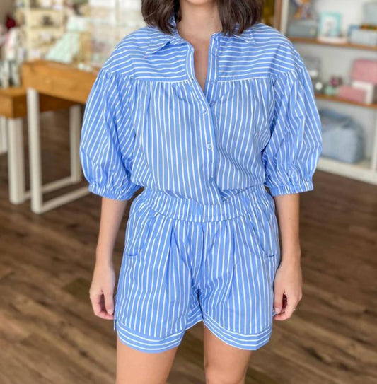 Joy Joy - Striped Shorts