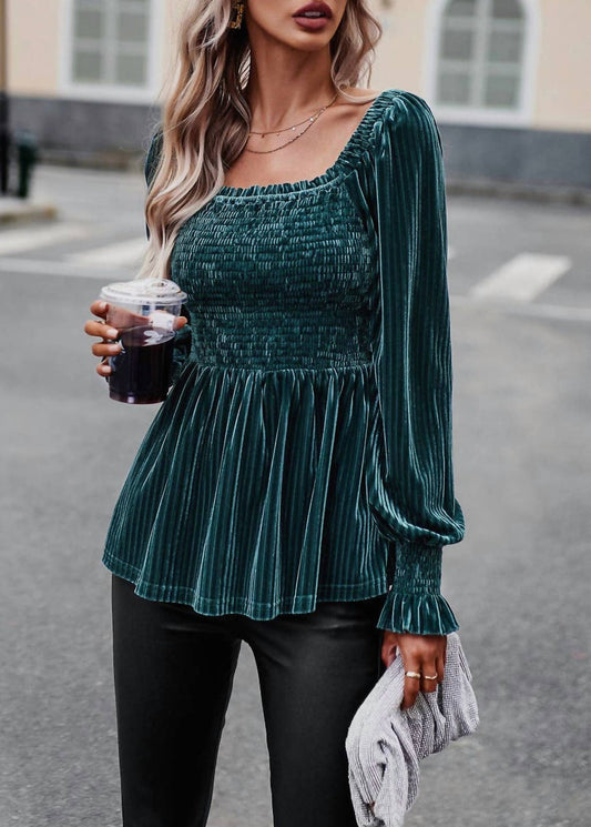 Epretty - My Mysterious Side Velvet Top