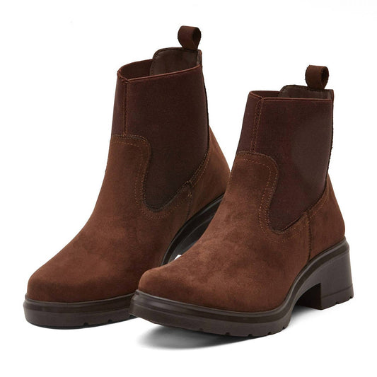 Andrea - Women's Chelsea Boots With Elastic Side