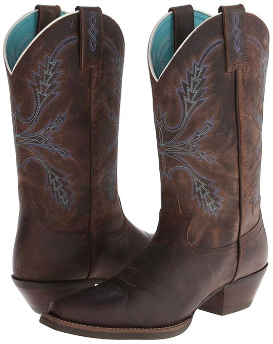 Justin - Women's Stampede Silver Collection Western Cowboy Boot