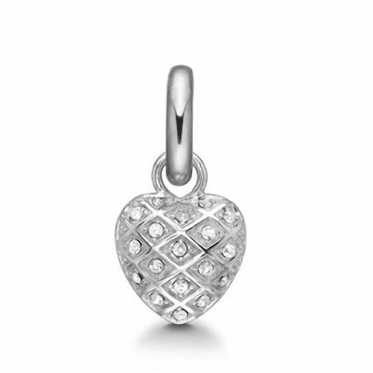 Story Jewellery - Women's Harlequin Heart Drop Charm Pendant