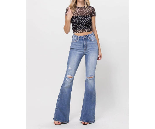 Cello - Slim Fit Super Flare Jeans