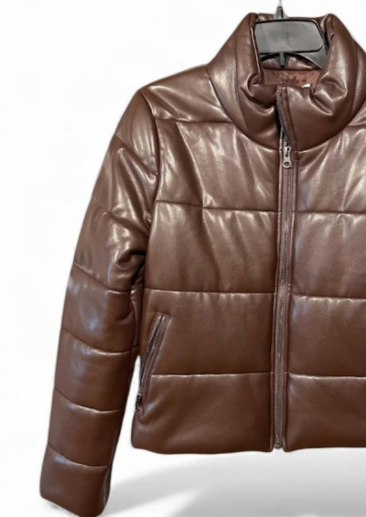 J. Society - Women's Puff Bomber Jacket