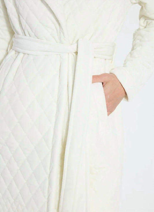 Lysse - Starla Quilted Velvet Trench Coat