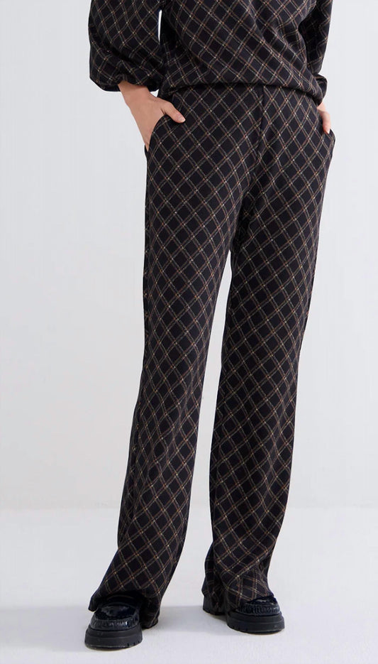 Summum - Jacquard Plaid Pants