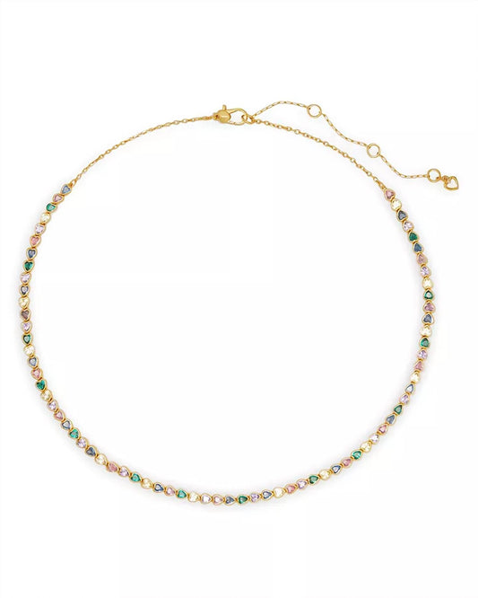Kate Spade - Sweetheart Delicate Tennis Necklace