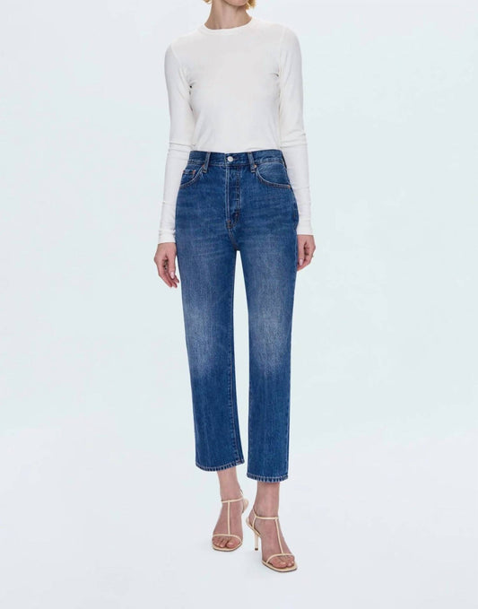 Pistola - Cassie Crop Straight Jeans
