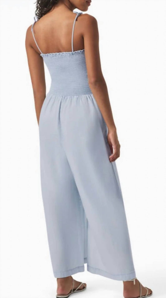 Splendid - Indigo Stripe Jumpsuit