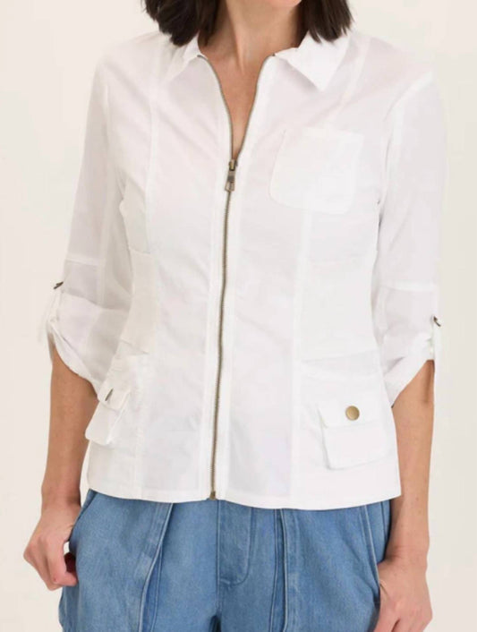 Wearables - Linen Raphael Distressed Blazer Jacket