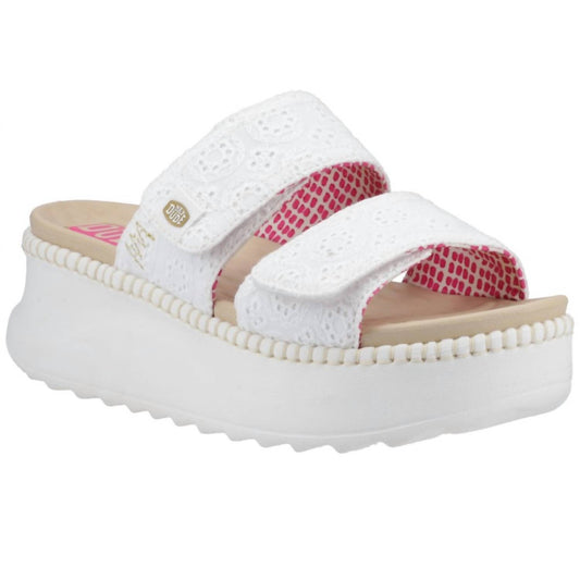 Hey Dude - Women's Delray Slide Eyelet Sandal