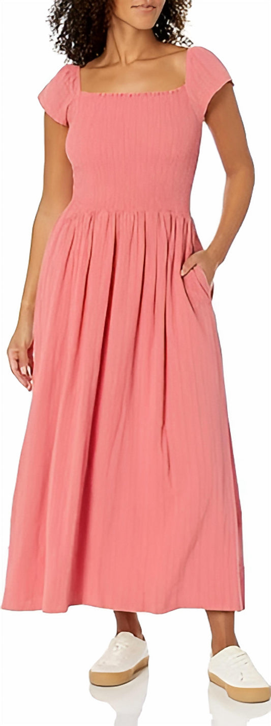 Splendid - Tai Ruched Midi Dress