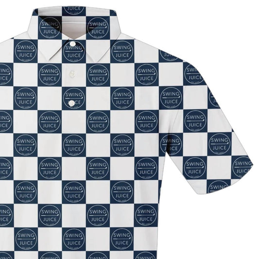 Swingjuice - Men's Golf Sj Checkerboard Polo Shirt