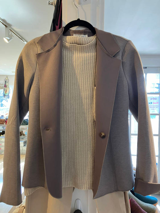 Lola & Sophie - REVERSIBLE NEOPRENE BLAZER