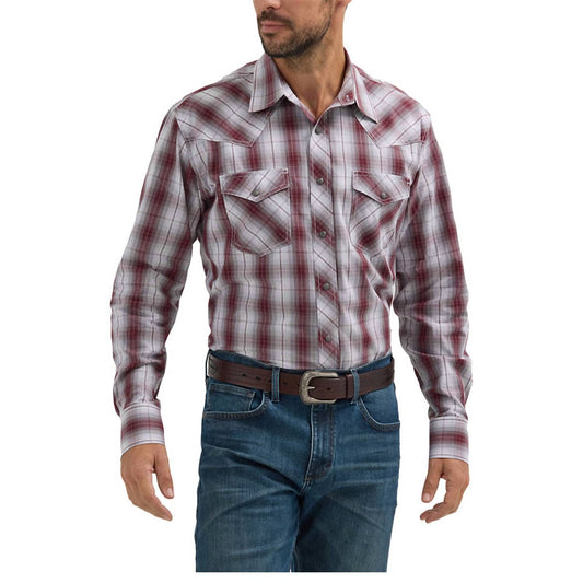 Wrangler - Men's Advanced Comfort Snap Shirt