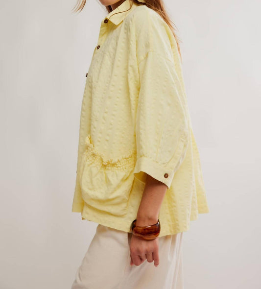 Free People - Just Like Me Seersucker Shirt