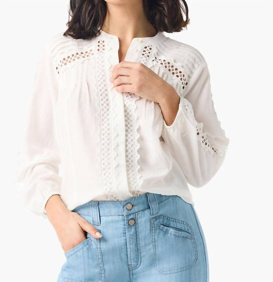 Nic + Zoe - Breezy Clouds Shirt