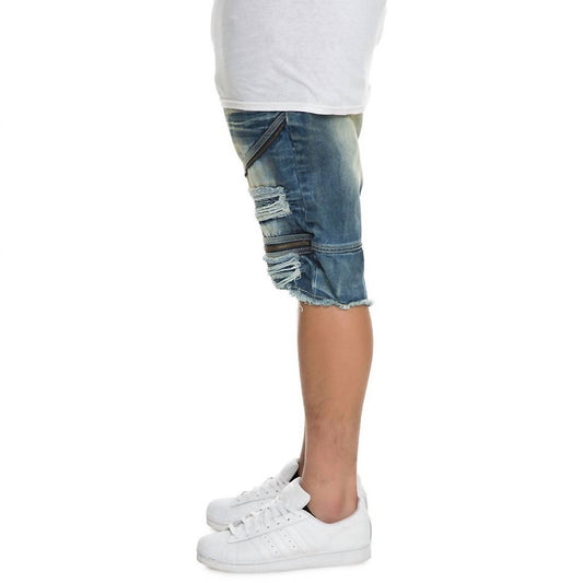 Smoke Rise - MEN'S FADED DENIM SHORT
