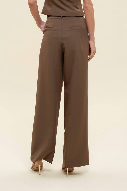 Blu Pepper - Greenwich Pleat Trouser