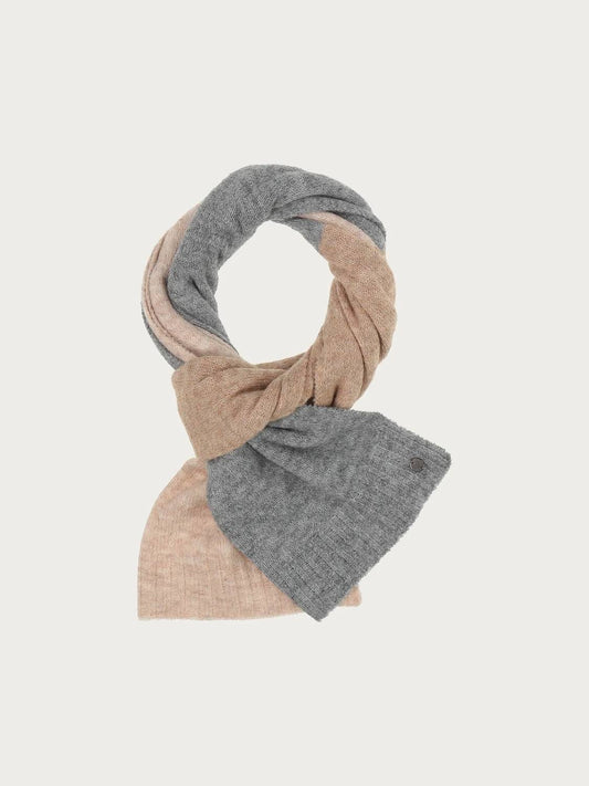 V. Fraas - Knitted Scarf With Block Stripes