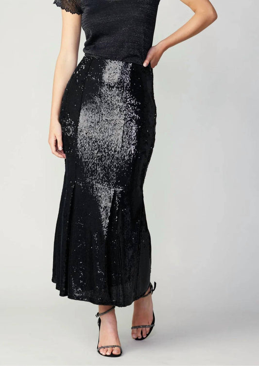 Current Air - Sequin Flared Midi Skirt