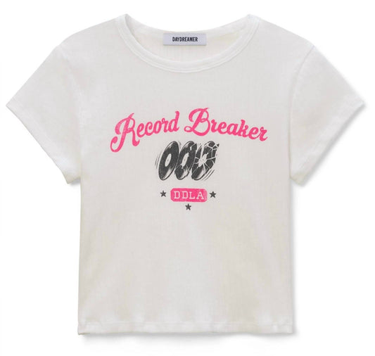Daydreamer - Record Breaker Pointelle Tee