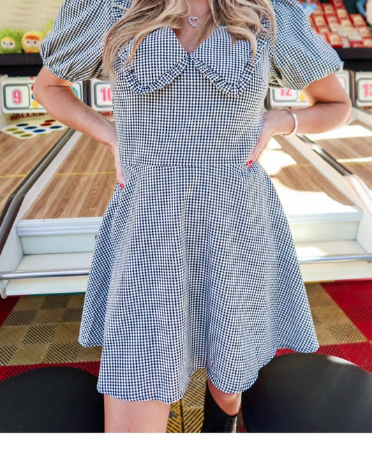 Needii - Check Me Out Mini Dress