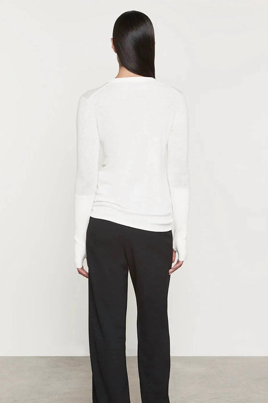 Enza Costa - Fine Cashmere V-neck Top