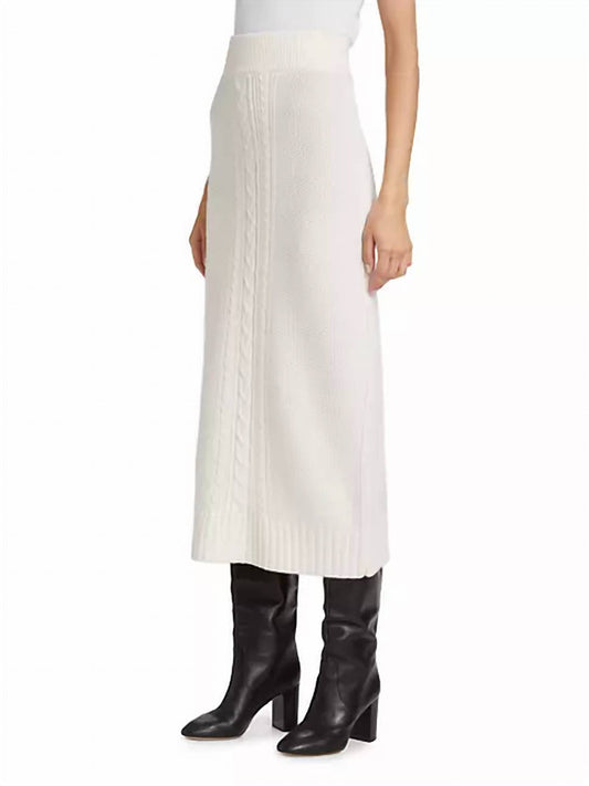 Derek Lam 10 Crosby - Valentin Cable Knit Skirt