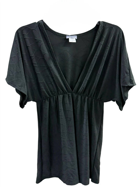 Jordan Taylor - Women's Textured Knit Tie Tunic Cover Up
