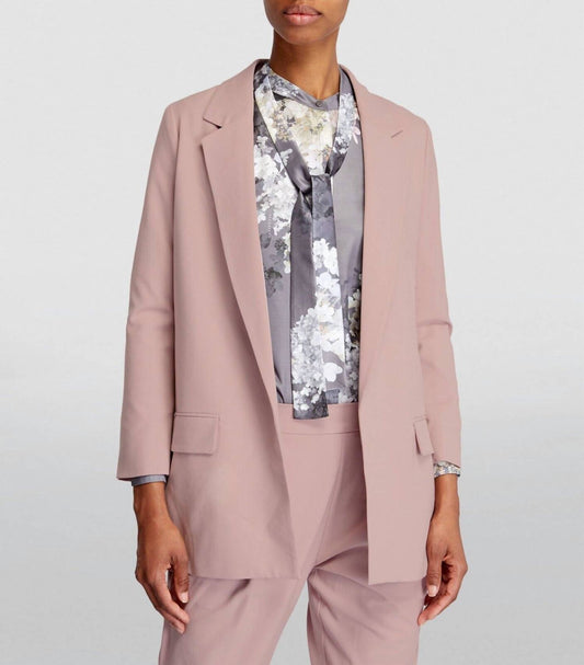 Allsaints - Aleida Long Sleeve Dusty Tri Blazer