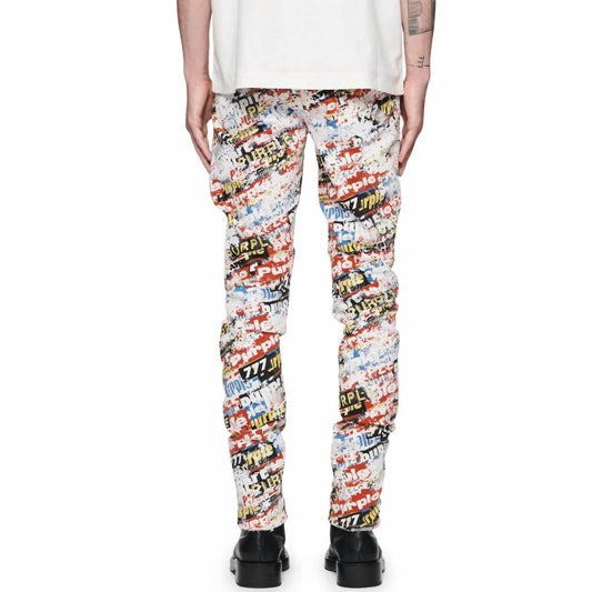 Purple Brand - Stickers Denim Skinny Jeans