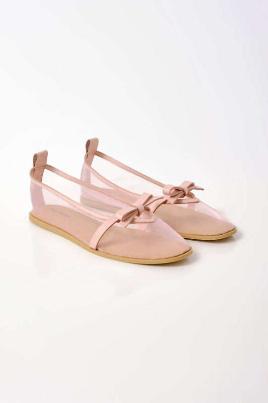Free People - Women's Mesh Mania Bow Flat