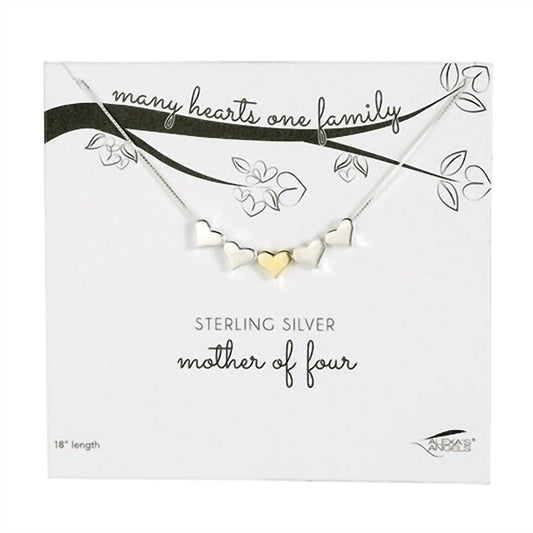 Alexa'S Angels - Women's Many Hearts Mother Of Four Necklace