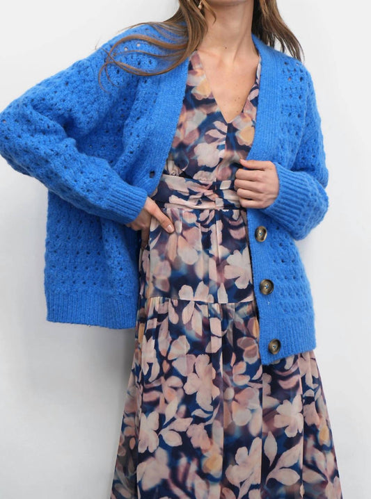 Greylin - Hudson Oversized Crochet Knit Cardigan