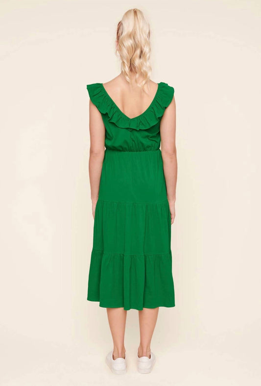 Sugarlips - Elaine Ruffle Tiered Midi Dress