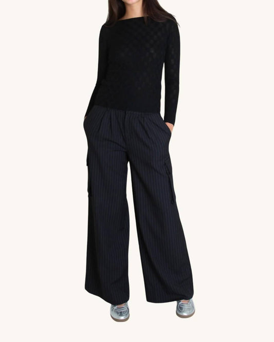 Find Me Now - Archie Pinstripe Pants