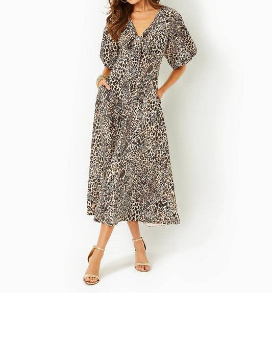 Lilly Pulitzer - Clairanne Elbow Sleeve Maxi Dress