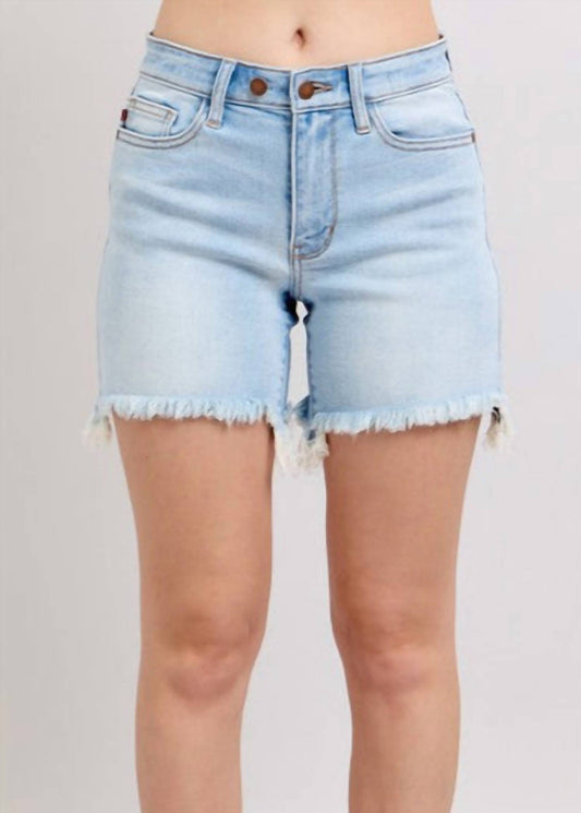Judy Blue - 2 Button Dad Shorts