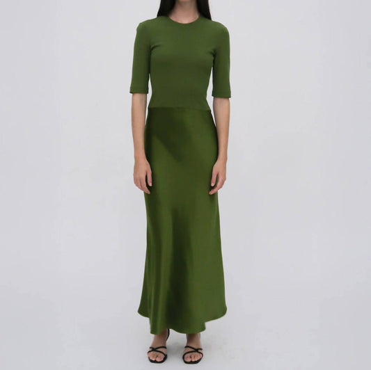 Rosetta Getty - Combo T-shirt Dress